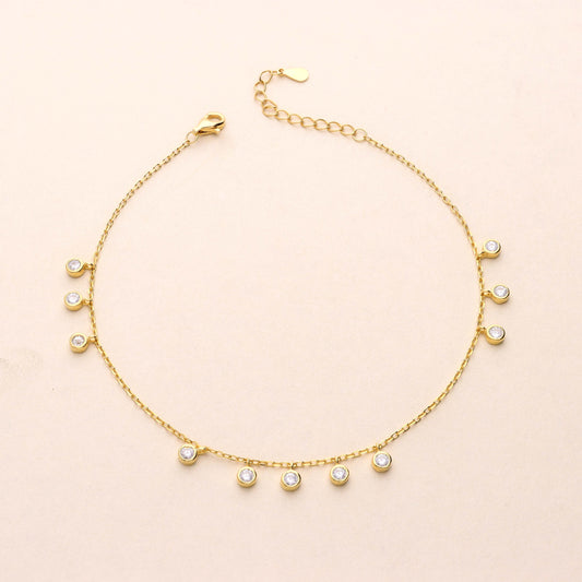 Diamond Station Anklet