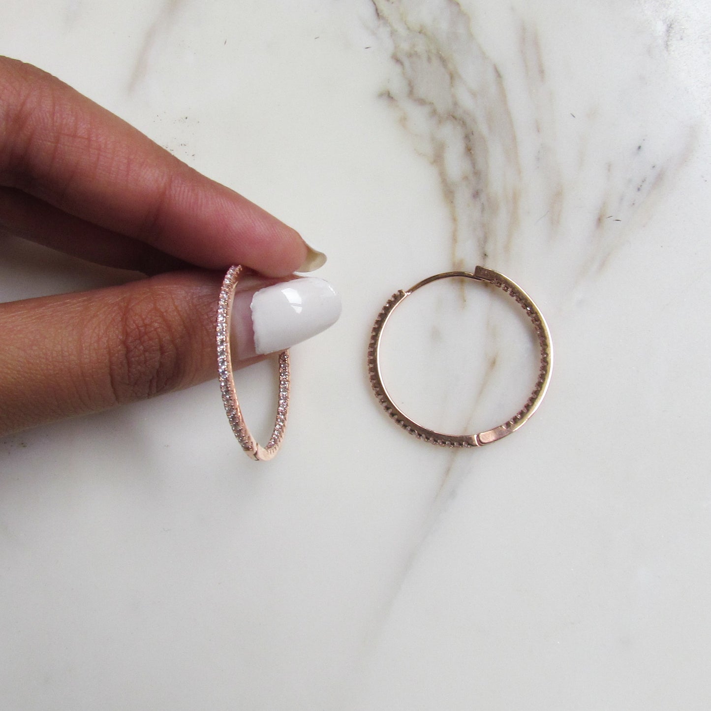 Elise Hoop Earrings