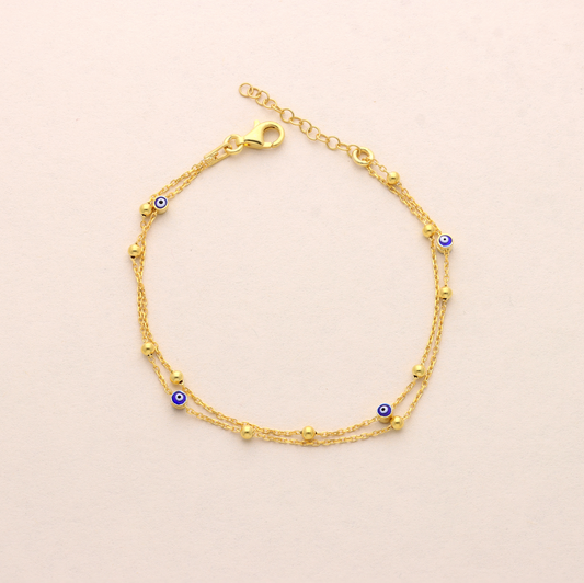 Lily Evil Eye Bracelet