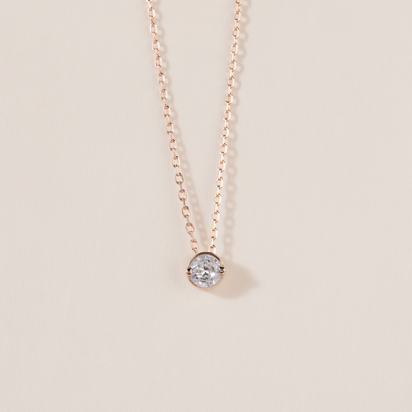Solitaire Necklace