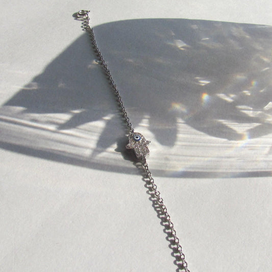 Hamsa Evil Eye Bracelet