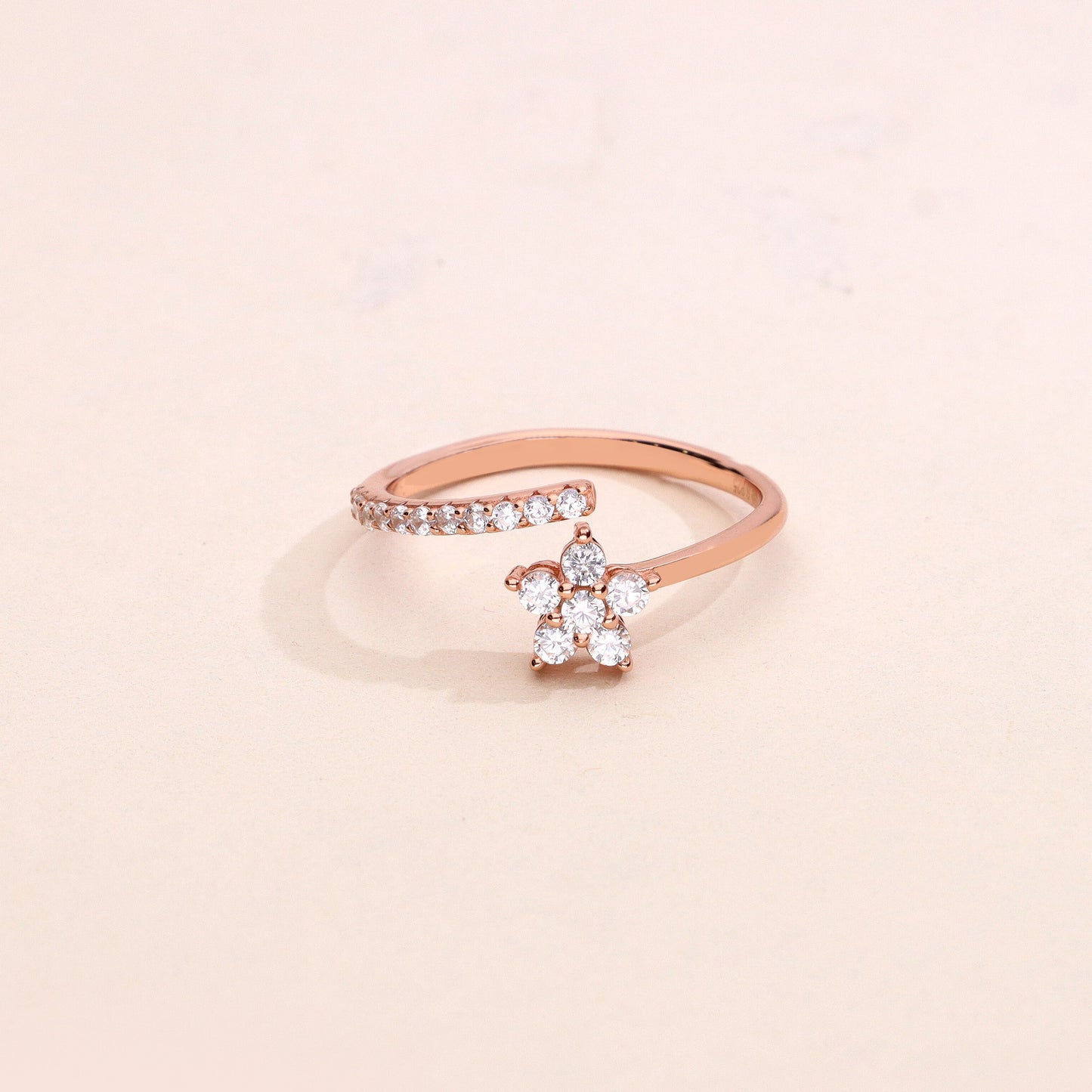 Fleur Open Ring