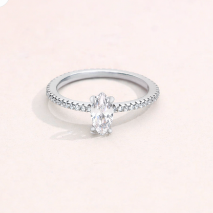 Marquise Solitaire Ring