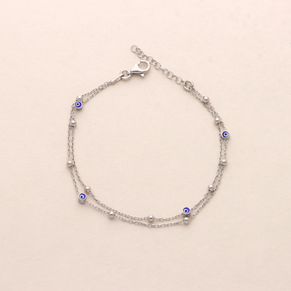 Lily Evil Eye Bracelet