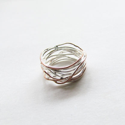 Wander Two Toned Ring