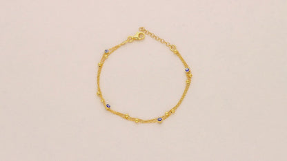 Lily Evil Eye Bracelet