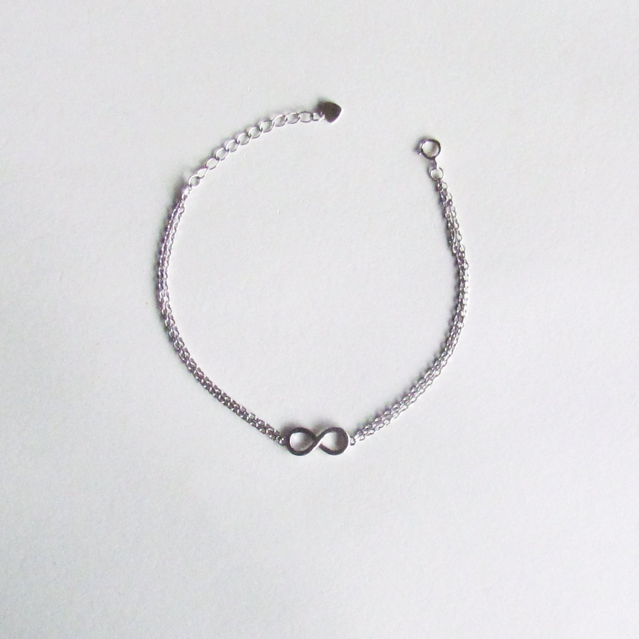 Sterling Silver Infinity Clasp Bracelet  The Perfect Keepsake Gift
