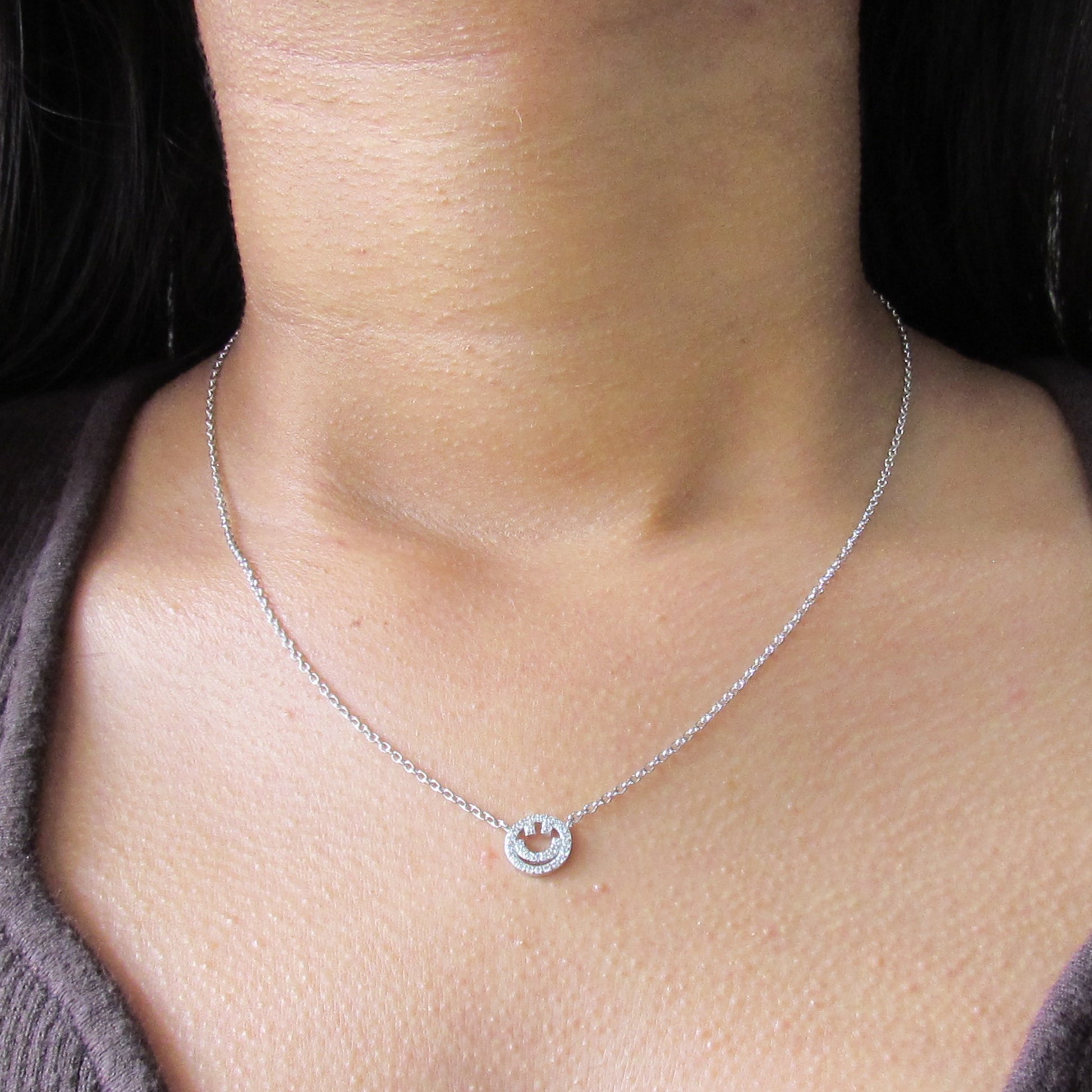 Smiley Necklace - Eve Jewellery